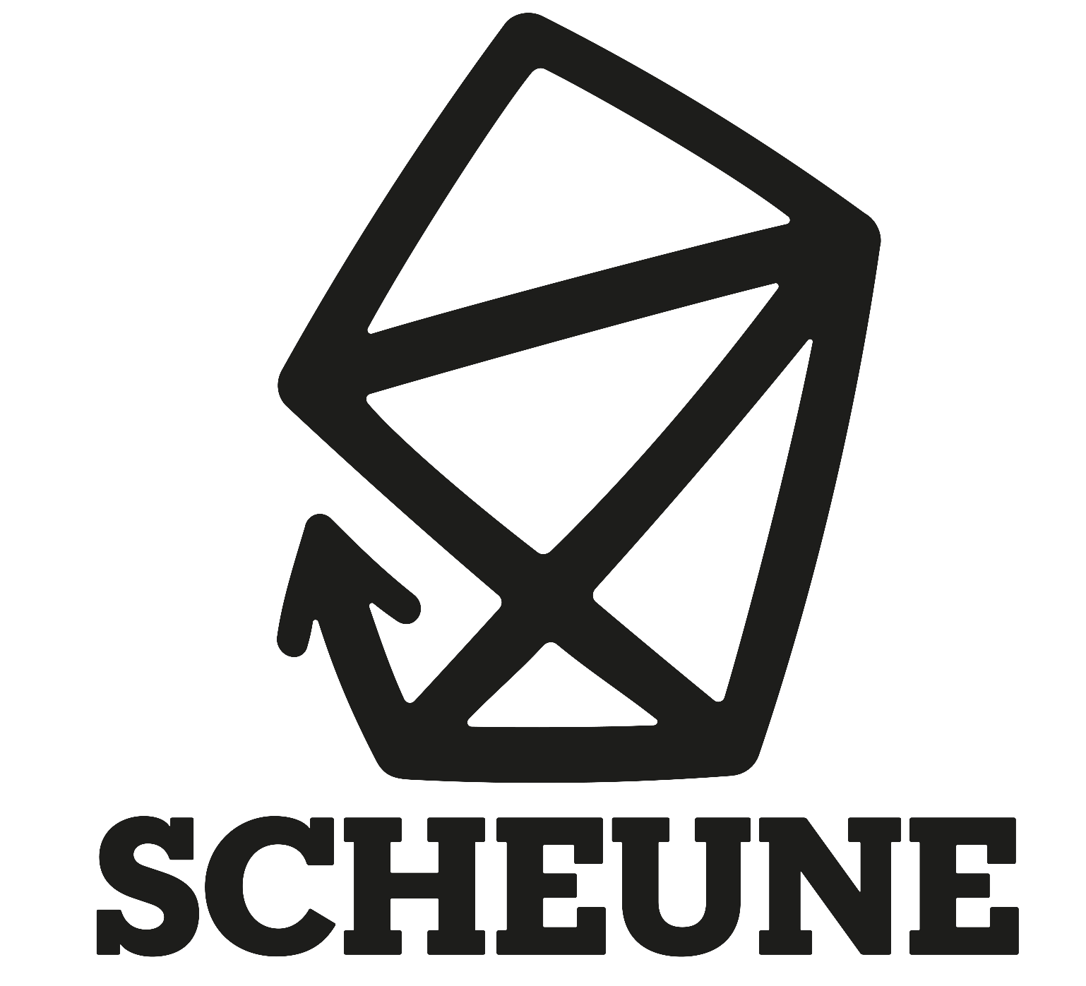 scheune Dresden LogoPositionMittig Wort Bild Marke